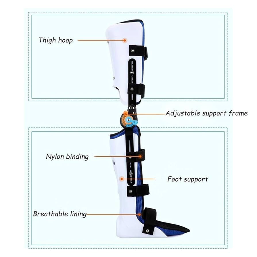 Amazon.co.jp: 下肢装具、膝足首足装具、脚骨折、下肢麻痺